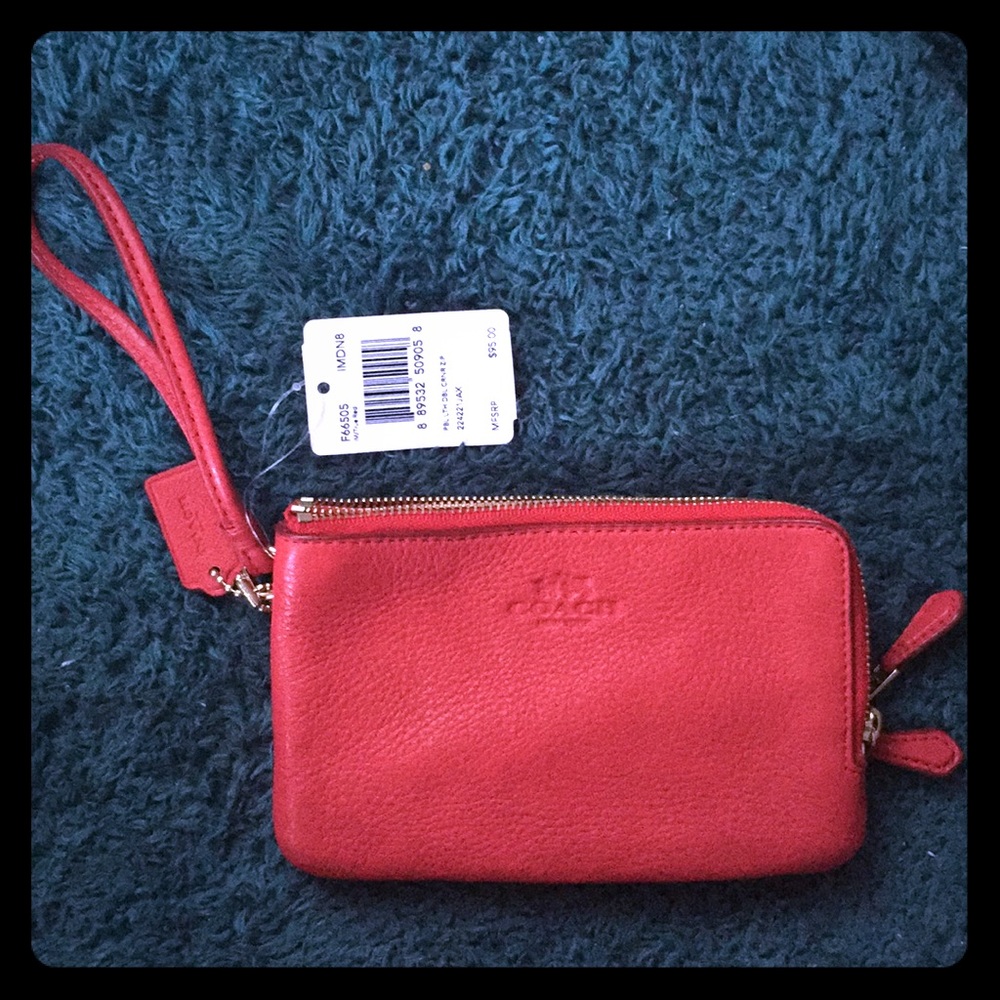 Brand new Coach Wristlet